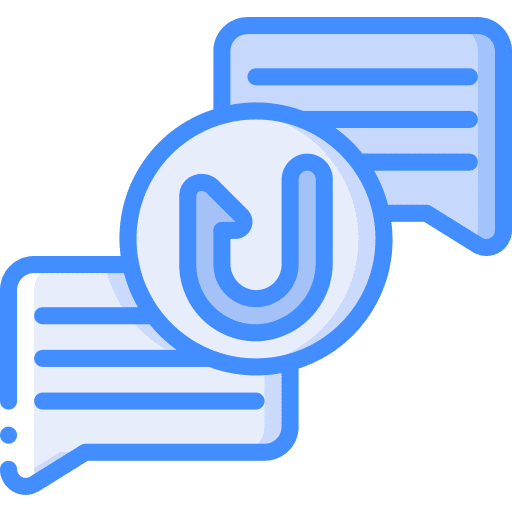 Conversation hook phishing conversation icon