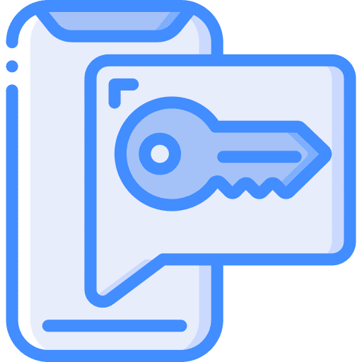 Smartphone virus security hacker icon