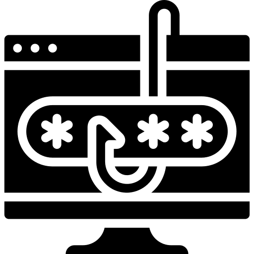 Phishing ui stealing password icon