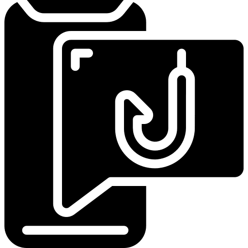 Smartphone malware password stealing icon