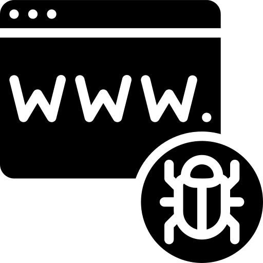Browser pointer security link icon