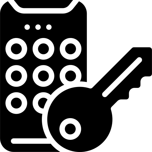 Smartphone smartphone security password icon
