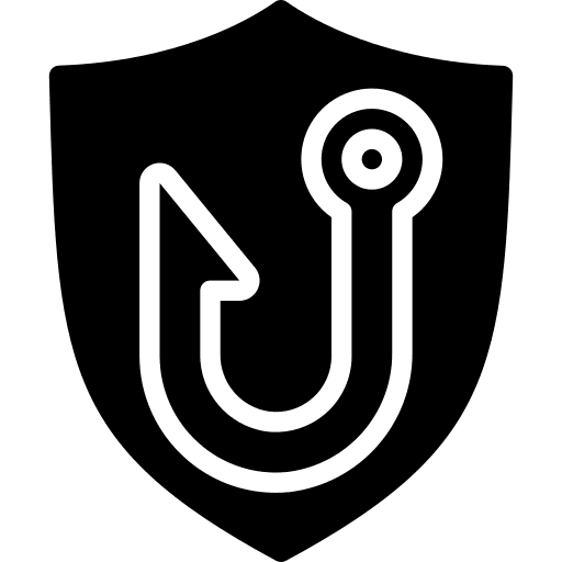 Shield stealing bait security icon