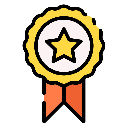 Badge rosette ranking best icon Badge rosette ranking best icon