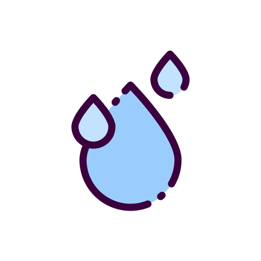 Water drop splash weather water drop icon