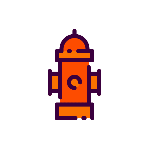 Fire hydrant fire hydrant firefighter protection icon
