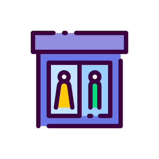 Restroom clean restroom wc icon