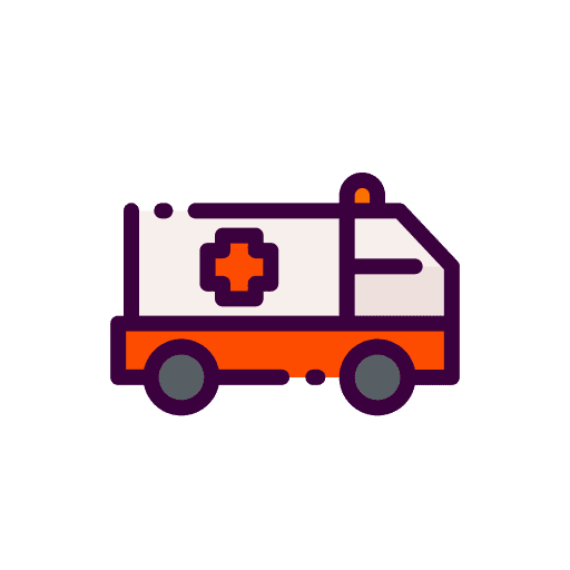 Ambulance medical vehicle ambulance icon