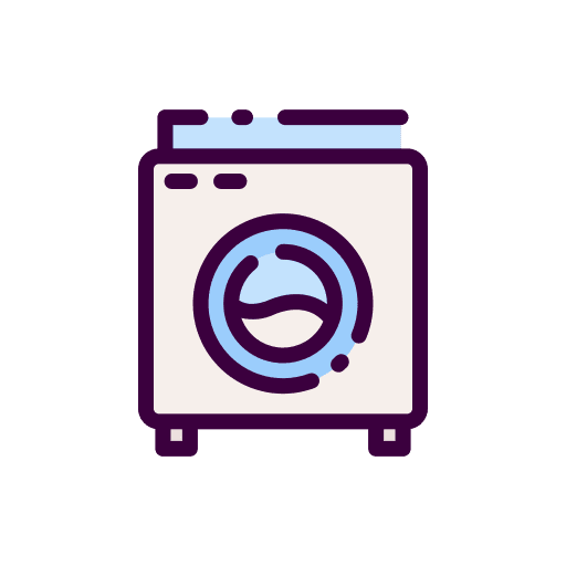 Laundry household wash furniture and household icon