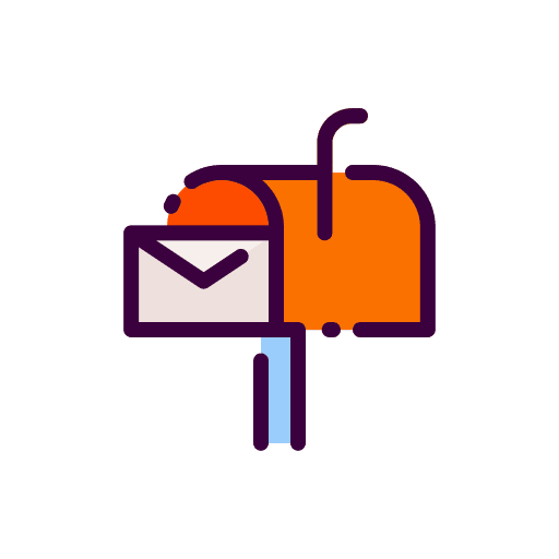 Postbox mailbox letter postbox icon