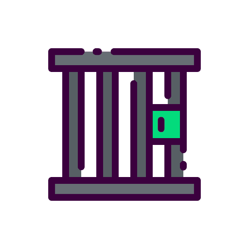 Prison prison crime miscellaneous icon