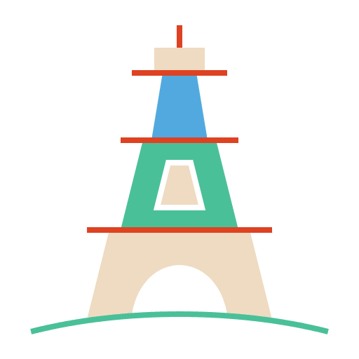 Eiffel tower landmark monument eiffel tower icon