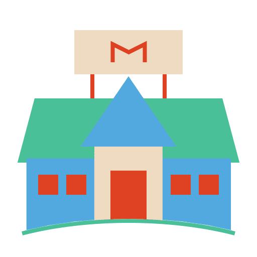 Motel signpost motel guesthouse icon