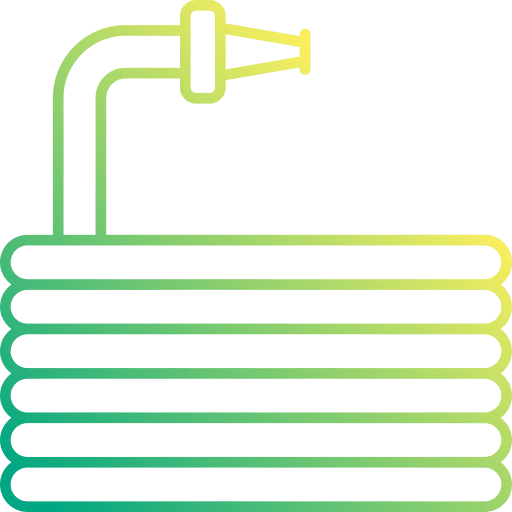 Water hose watering tool hosepipe gardening tool icon Water hose watering tool hosepipe gardening tool icon