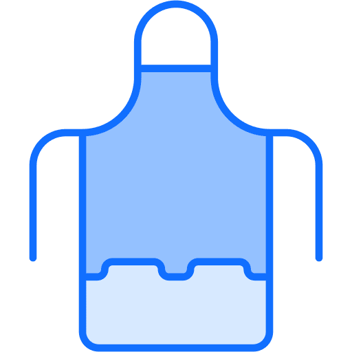 Apron barber protective fashion icon