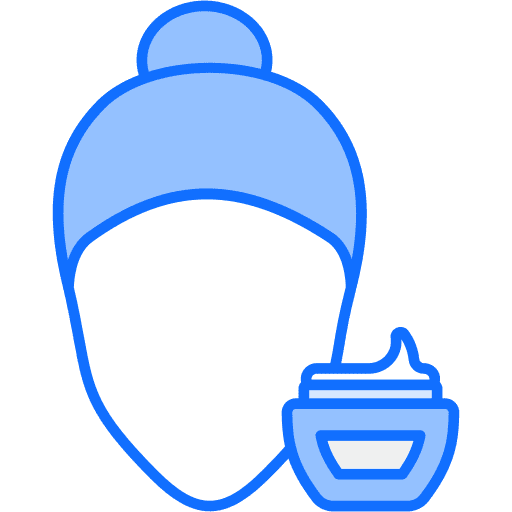 Skincare beauty chill facial treatment icon