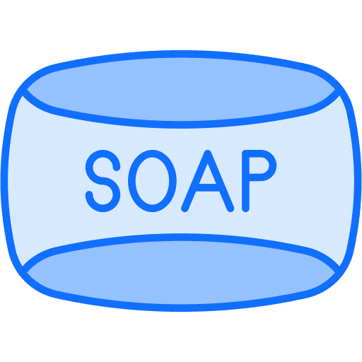 Soap cleaning hygiene washing icon