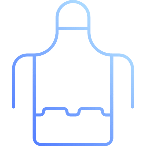 Apron cleaning fashion protection icon Apron cleaning fashion protection icon