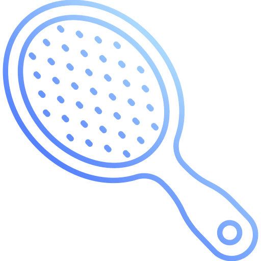 Hair brush hair styling grooming brush icon Hair brush hair styling grooming brush icon