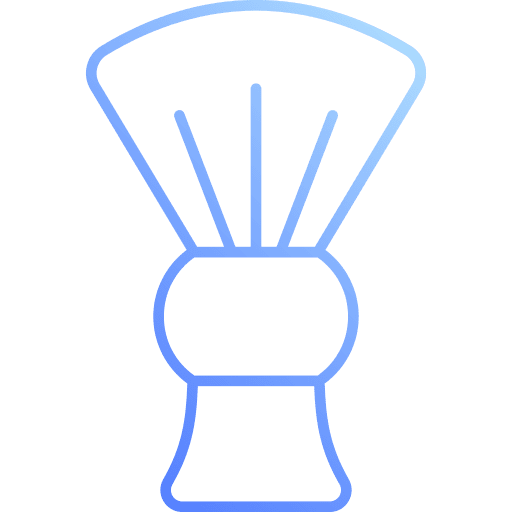 Shaving brush grooming shaving brush barber shop icon Shaving brush grooming shaving brush barber shop icon