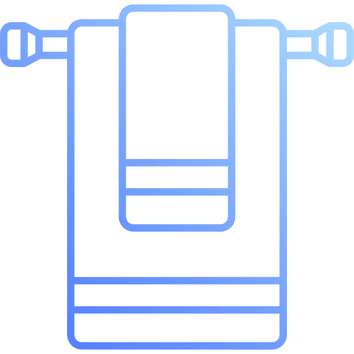 Towel bathroom dry bath icon Towel bathroom dry bath icon