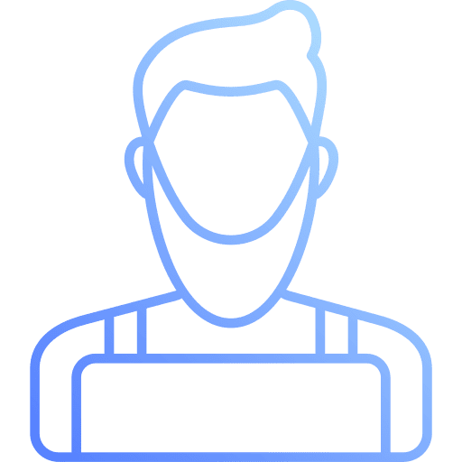 Barber barber people apron icon Barber barber people apron icon