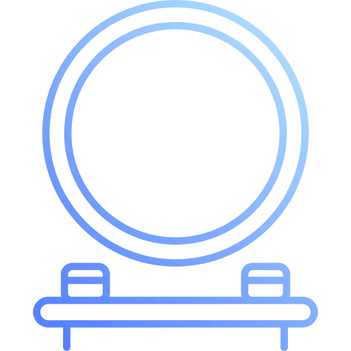 Mirror beauty reflector mirror icon Mirror beauty reflector mirror icon