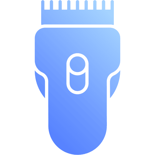 Hair clipper hairdresser grooming trimmer icon