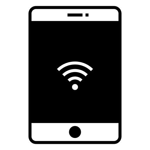 Handphone electronics ui wifi signal icon Handphone electronics ui wifi signal icon