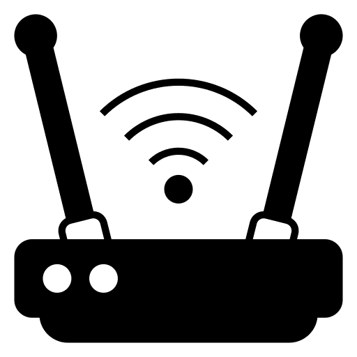 Router communications network router icon Router communications network router icon