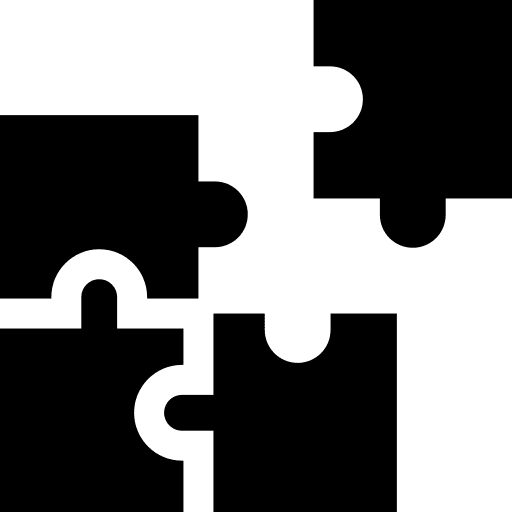 Puzzle solution creativity piece icon