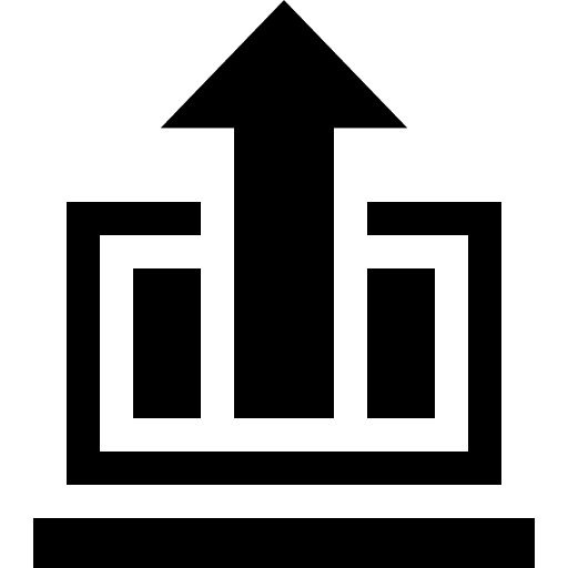 Increase increase electronics computer icon