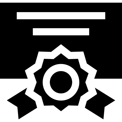 Diploma education certification certificate icon