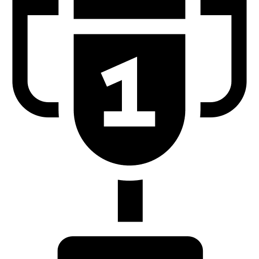 Trophy cup 1 award icon