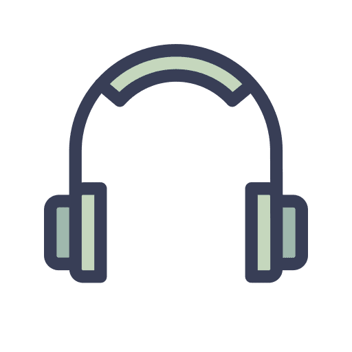 Headphones music and multimedia technology headphones icon Headphones music and multimedia technology headphones icon