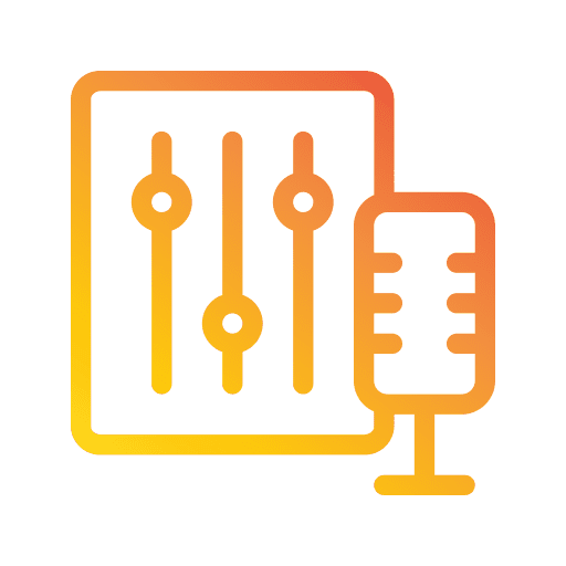 Microphone adjust adjustment setting icon