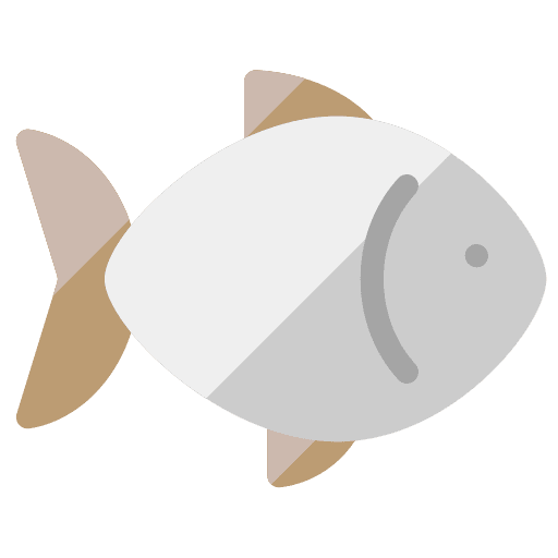 Fish meat fresh protein icon