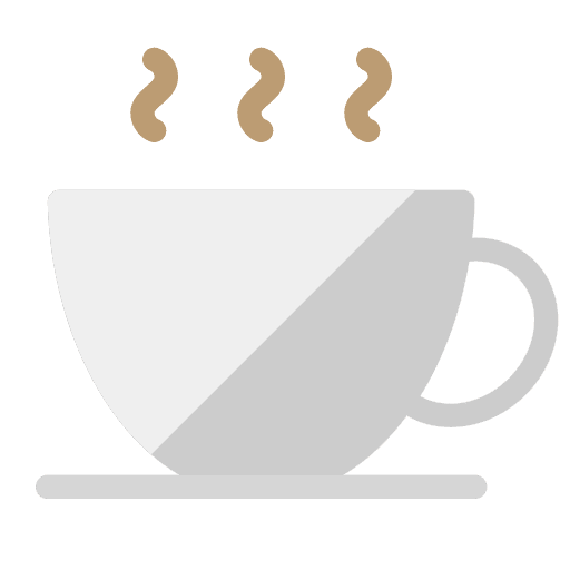 Cup hot coffee beverage drink icon