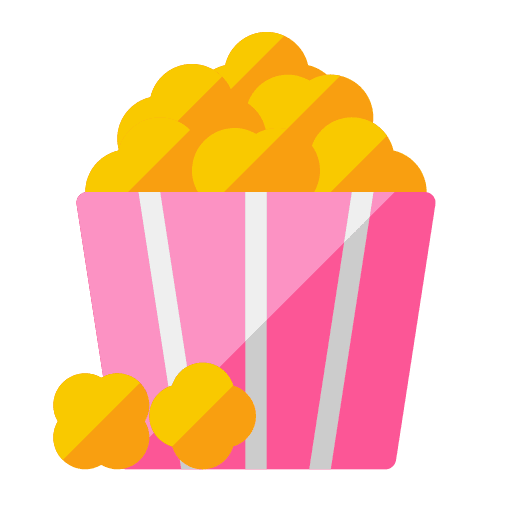 Popcorn cuisine snack food icon