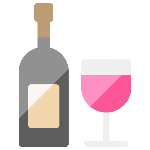 Wine bottle alcohol wine bottle drink icon