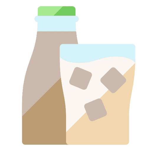 Milk bottle fat milk bottle fresh icon