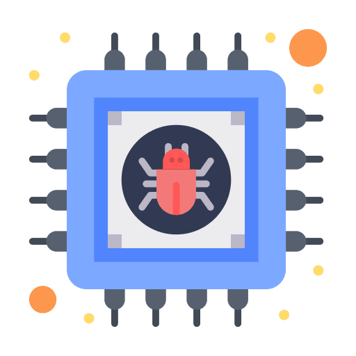 Chip defense shield secure icon Chip defense shield secure icon