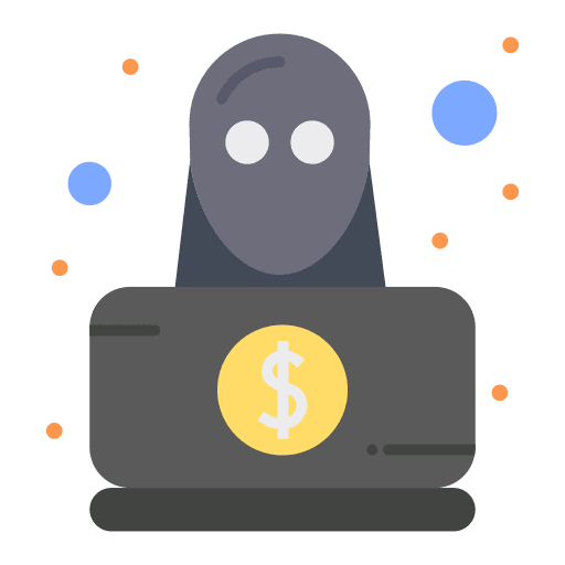 Hacker security job people icon Hacker security job people icon