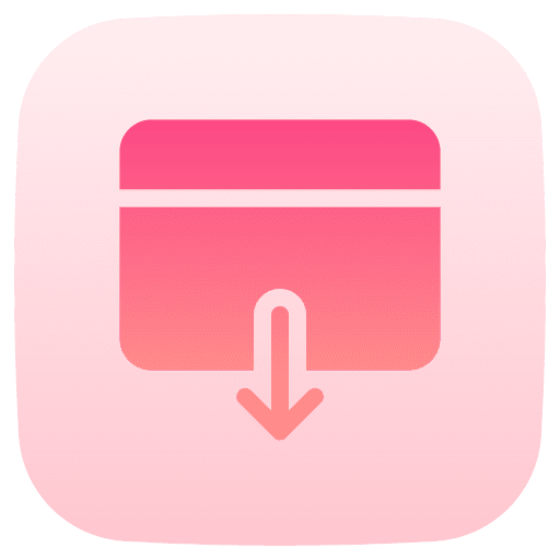 Withdrawal pay payment method debit card icon