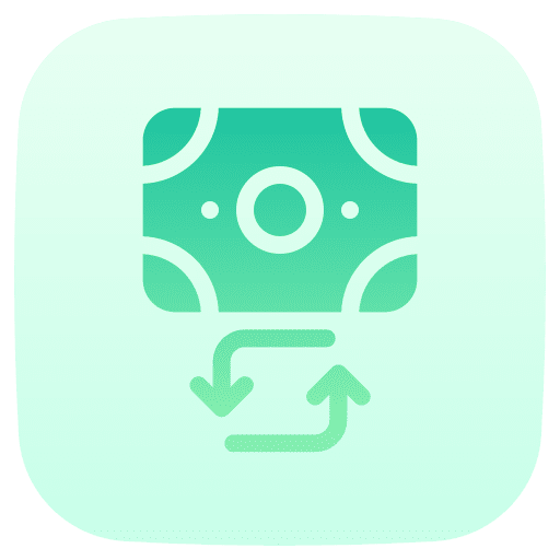Currency exchange banknote currency exchange business and finance icon Currency exchange banknote currency exchange business and finance icon
