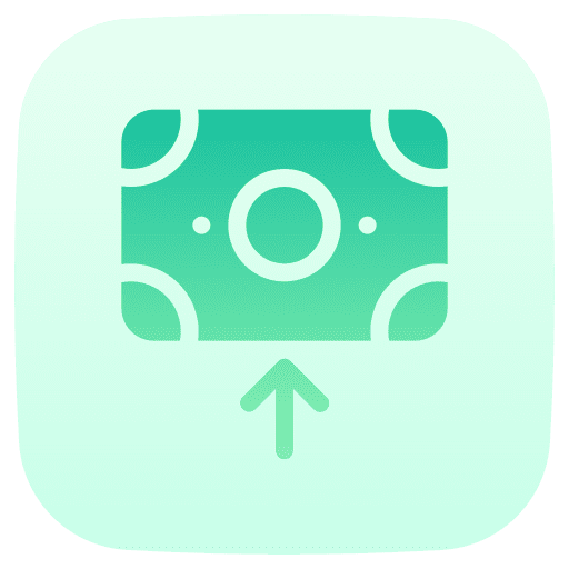 Deposit business and finance finance banknote icon Deposit business and finance finance banknote icon