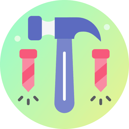 Hammer repair carpenter hammer icon Hammer repair carpenter hammer icon