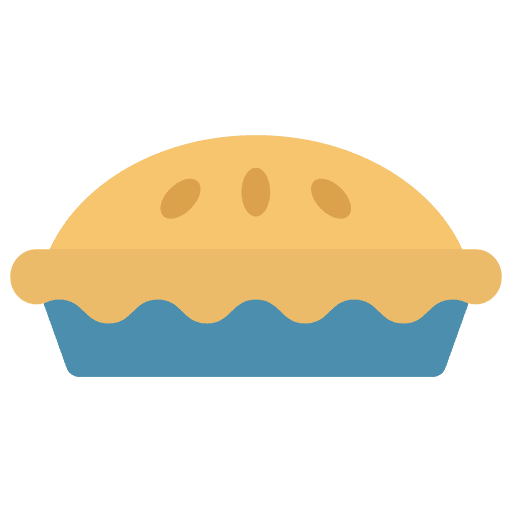 Pie cake bakery dessert icon