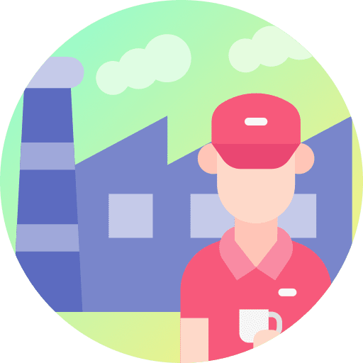 Worker labor day professions and jobs industry icon Worker labor day professions and jobs industry icon