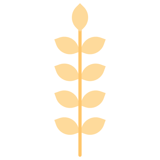 Rice nature seeds grain icon Rice nature seeds grain icon